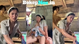 Bokep indo Ibu tiri viral skandal ngewe di dapur